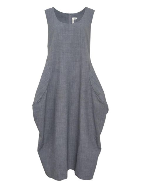 Comme Des Garçons pinstripe flared dress - Grey - zdjęcie produktu nr 1