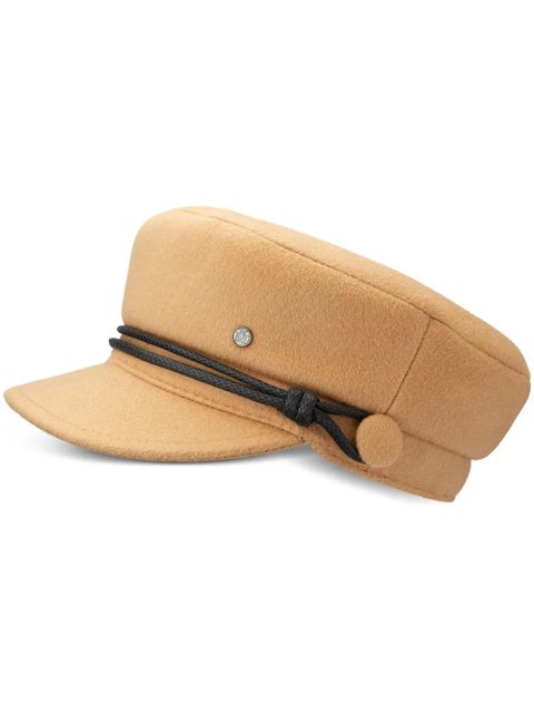 Maison Michel New Abby cashmere sailor cap - Brown - zdjęcie produktu nr 1