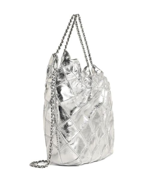Tory Burch mini Fleming shoulder bag - Silver