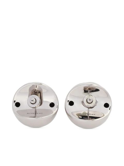 Givenchy curved earrings - Silver