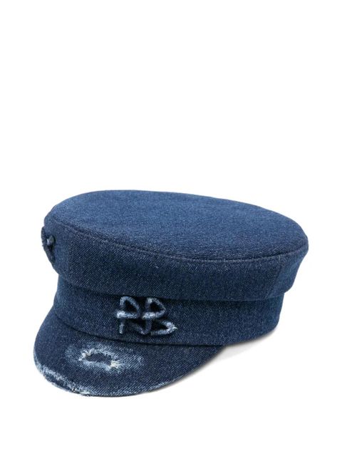 Ruslan Baginskiy distressed hat - Blue - zdjęcie produktu nr 1