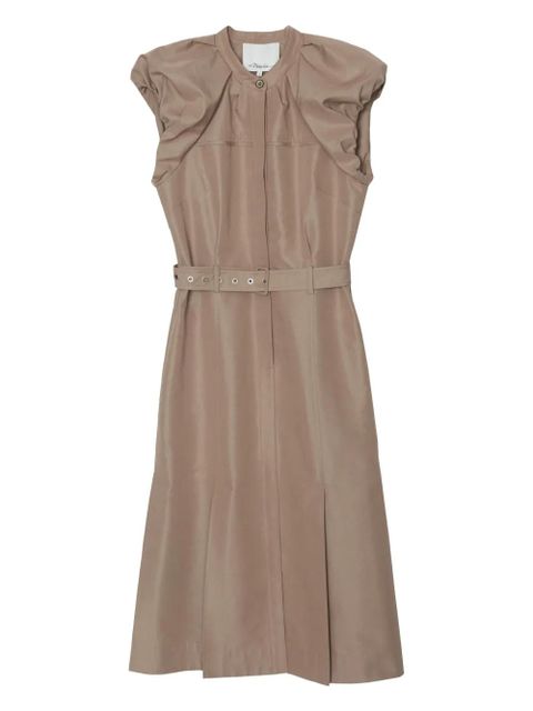 3.1 Phillip Lim poplin belted dress - Neutrals - zdjęcie produktu nr 1