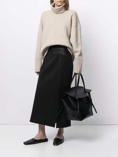 Proenza Schouler oversized turtleneck double-faced jumper - Neutrals - zdjęcie produktu nr 2