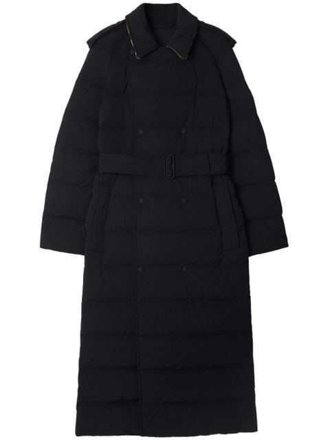 Burberry Shield-appliquéd puffer coat - Black - zdjęcie produktu nr 1