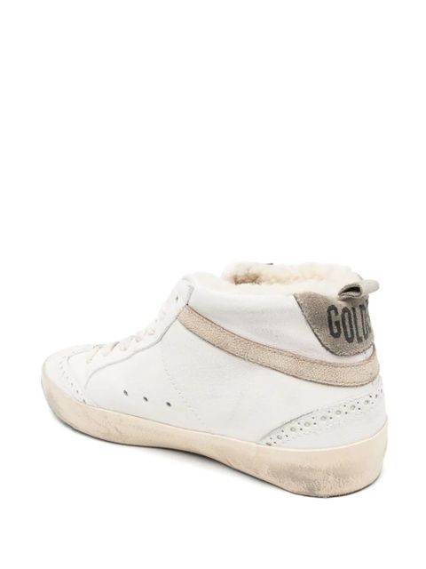 Golden Goose Mid Star Nappa upper shiny sneakers - White - zdjęcie produktu nr 2