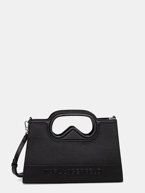 Karl Lagerfeld torebka K/AVIATOR kolor czarny A4W30283 - zdjęcie produktu nr 1