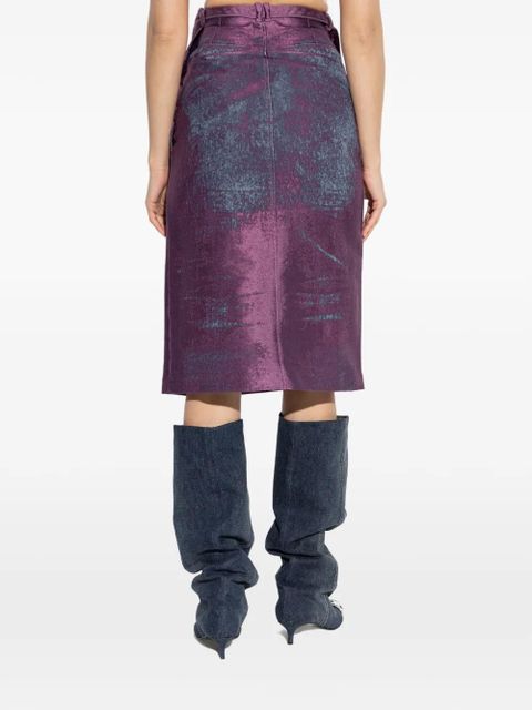 Diesel drawstring skirt - Purple