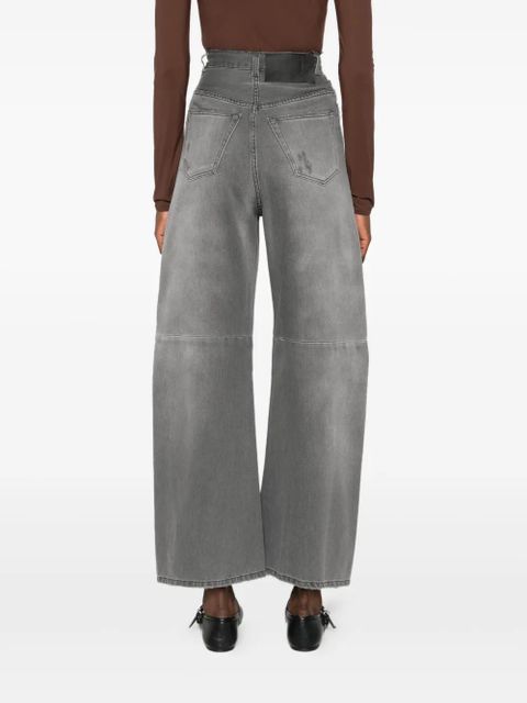 MM6 Maison Margiela distressed jeans - Grey