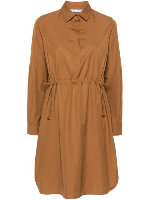 Max Mara classic-collar shirt minidress - Brown - zdjęcie produktu nr 1
