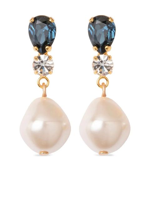 Jennifer Behr Kristina earrings - White - zdjęcie produktu nr 1