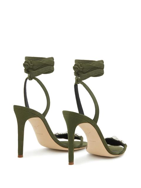 Giuseppe Zanotti Thais 105mm sandals - Green - zdjęcie produktu nr 2