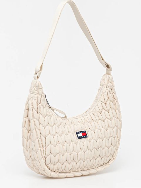 Tommy Jeans torebka kolor beżowy AW0AW17546 - zdjęcie produktu nr 2