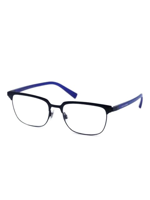 Dolce & Gabbana square full-rim glasses - Black