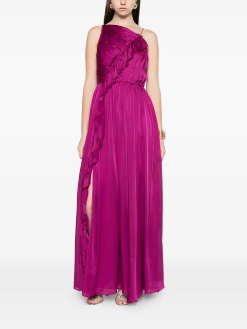 Ulla Johnson Aisha ruffled maxi dress - Purple - zdjęcie produktu nr 2