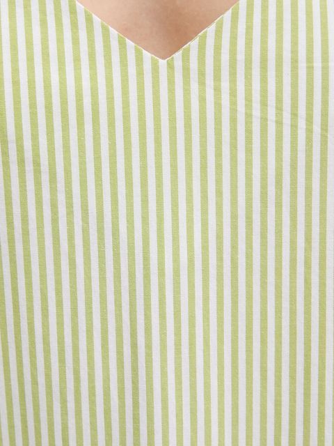 United Colors of Benetton sukienka kolor zielony maxi rozkloszowana 4SZRDV0B8