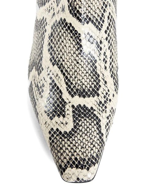 Aeyde Regal heel patterned boots - Neutrals - zdjęcie produktu nr 2