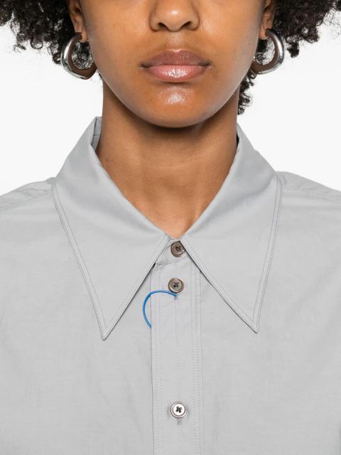 LEMAIRE button-down long-sleeve shirt - Blue