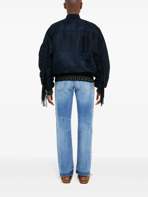 Alanui x Alpha Industries bomber jacket - Blue