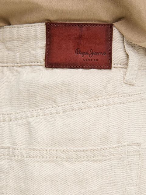 Pepe Jeans jeansy z domieszką lnu WIDE LEG JEANS UHW JAIMY