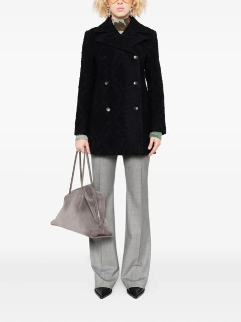 ETRO double-breasted coat - Blue