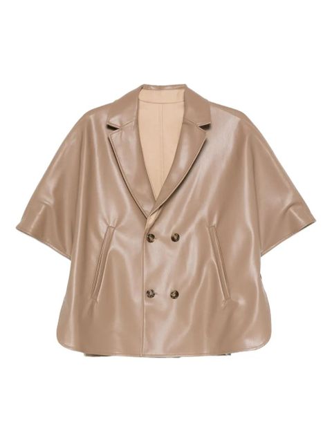 Max Mara double-breasted cape - Brown - zdjęcie produktu nr 1