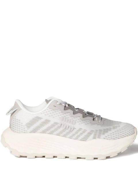 Miu Miu technical-mesh sneakers - Grey - zdjęcie produktu nr 1