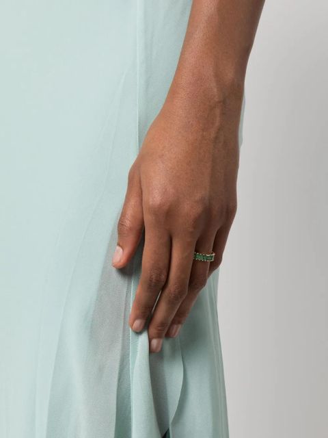 Swarovski Matrix crystal-embellished ring - Green - zdjęcie produktu nr 2