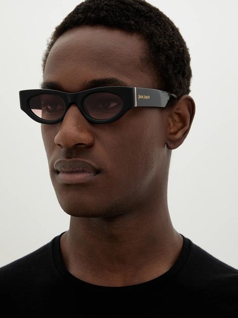 Palm Angels okulary przeciwsłoneczne kolor szary PERI088_481029 - zdjęcie produktu nr 2