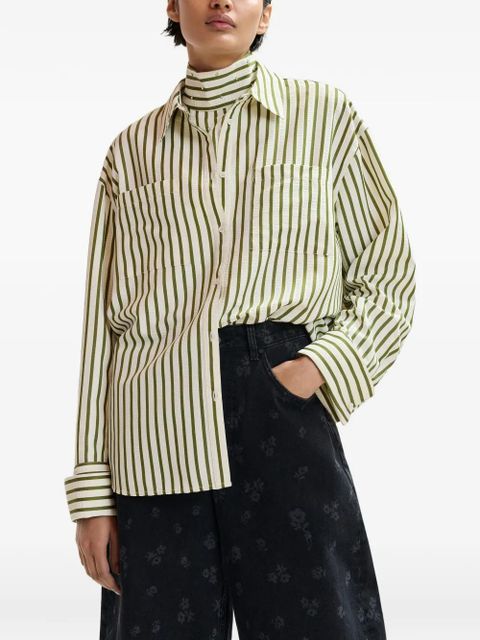 Essentiel Antwerp Janna striped shirt - White