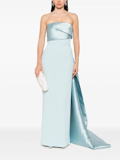Solace London Kinsley gown - Blue