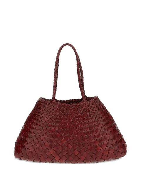 DRAGON DIFFUSION Santa Croce leather tote bag - Red - zdjęcie produktu nr 2