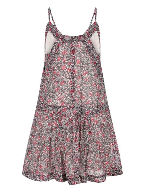 ISABEL MARANT floral-pattern top - Black