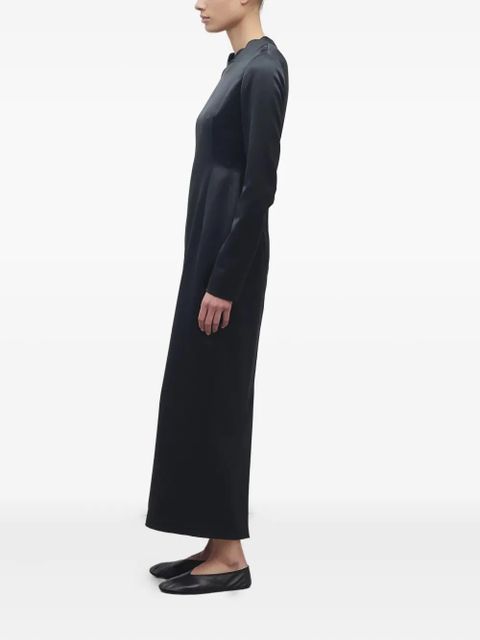 The Row Mitzi midi dress - Black