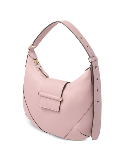Jimmy Choo small Bar logo shoulder bag - Pink