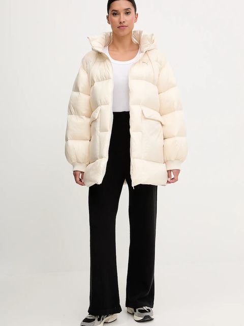 Puma kurtka puchowa kolor beżowy zimowa 688389 - zdjęcie produktu nr 2