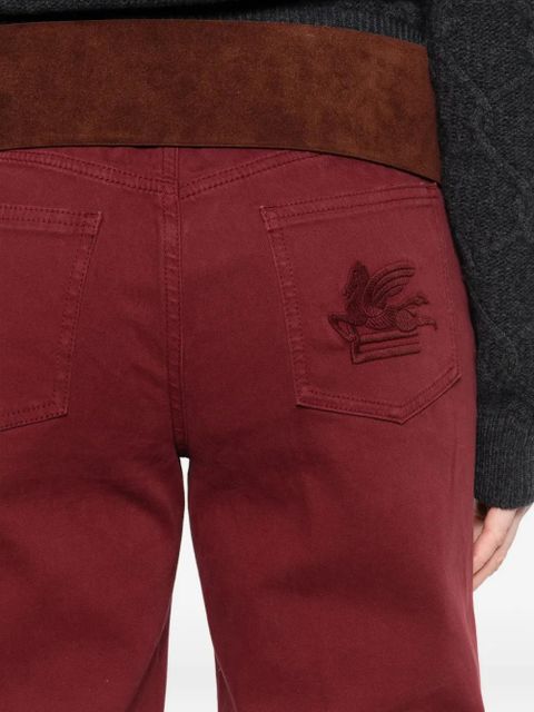 ETRO five-pocket jeans - Red