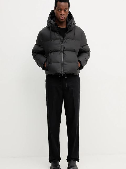 Rains kurtka przeciwdeszczowa Alta Short Puffer Jacket W3T3 kolor czarny zimowa 15150.01