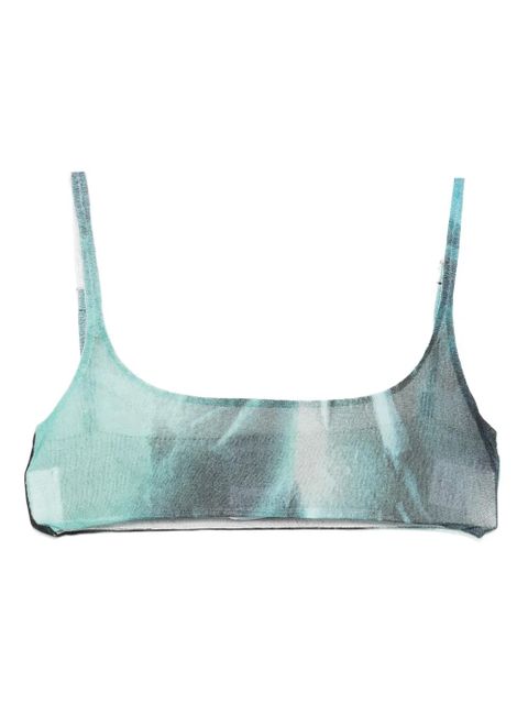 Jean Paul Gaultier abstract-print top - Blue - zdjęcie produktu nr 1