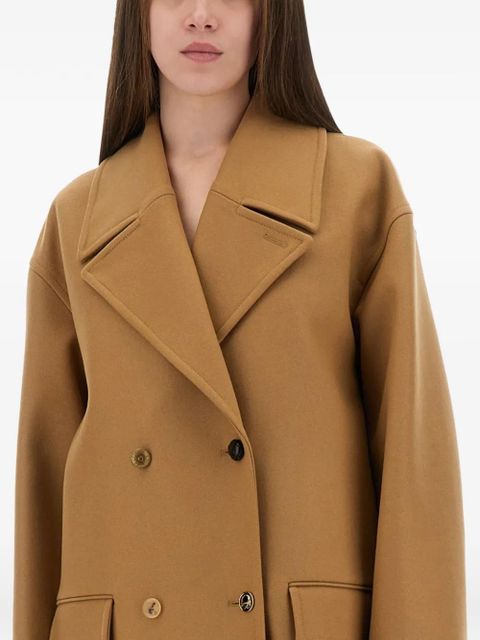 Moschino double-breasted pocket coat - Neutrals
