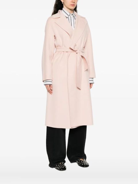Max Mara belted single-breasted coat - Pink - zdjęcie produktu nr 2