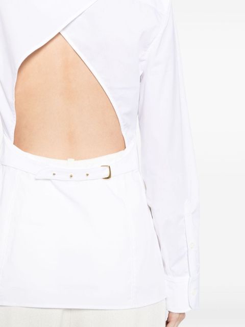 Jacquemus Les Sculptures blouse - White - zdjęcie produktu nr 2