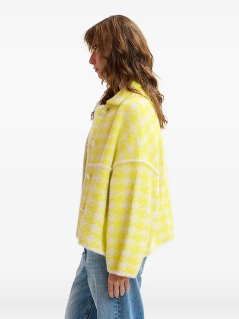 Essentiel Antwerp patterned cardigan - Yellow