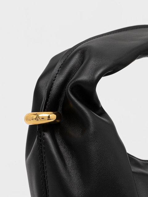 Furla torebka skórzana kolor czarny WB01676.BX3168.O60001002