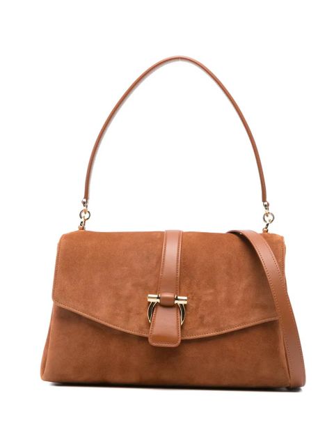 Ferragamo front flap shoulder bag - Brown - zdjęcie produktu nr 1