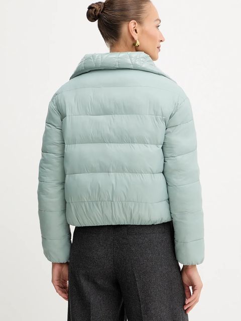 Patrizia Pepe kurtka kolor turkusowy zimowa 2O0189 A647