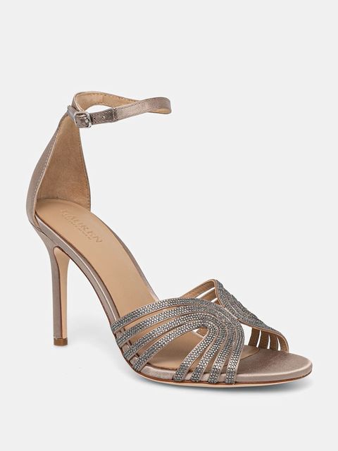 Lauren Ralph Lauren sandały Allie Mtstrp kolor złoty 802P02072001 - zdjęcie produktu nr 1