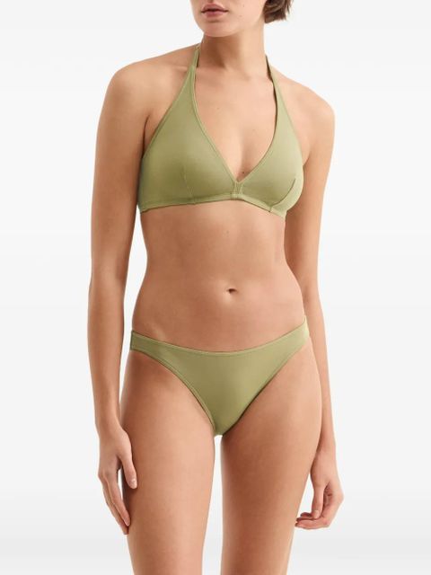 ERES Gang full-cup triangle bikini top - Green