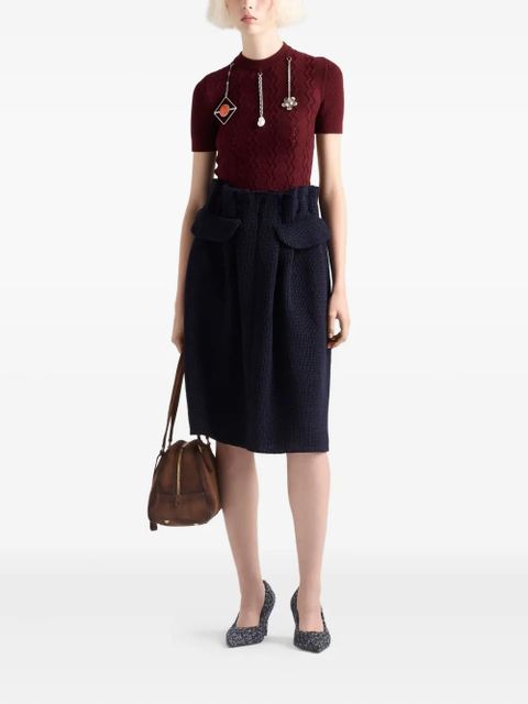 Prada wool jumper - Red - zdjęcie produktu nr 2