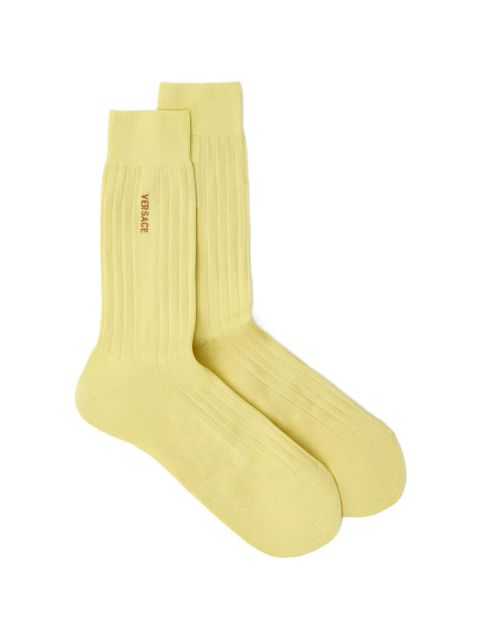 Versace ribbed socks - Yellow - zdjęcie produktu nr 1