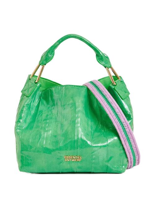 Essentiel Antwerp Jhossi logo-detail shoulder bag - Green - zdjęcie produktu nr 1